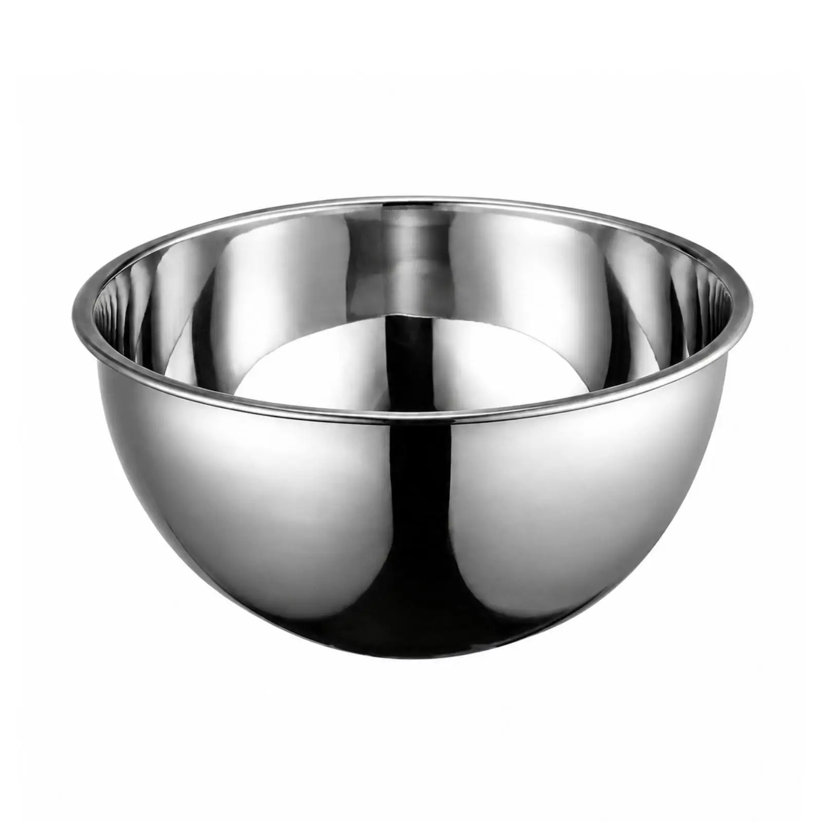 Polished Kitchen Mixing Bowl for Tossing Salads and Holding Ingredients