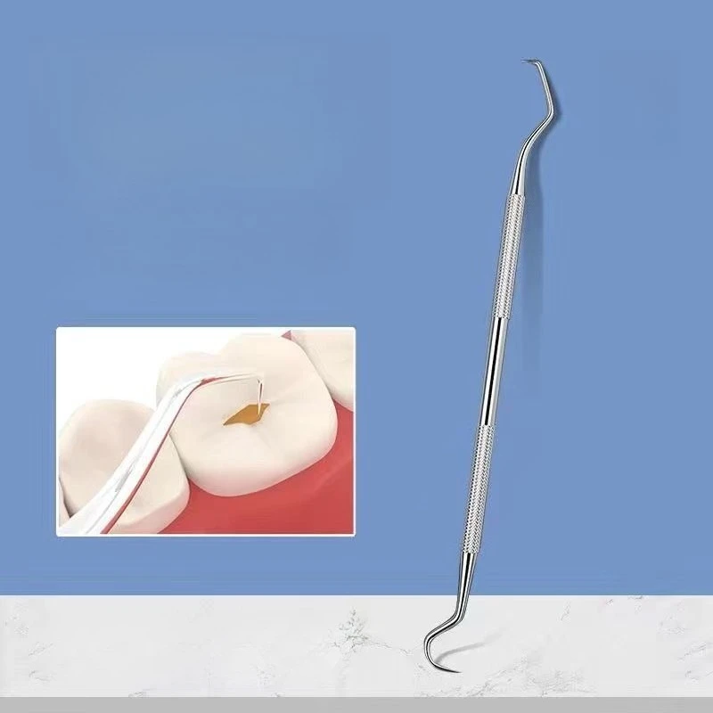 3/4/5/6/7-teiliges Zahnreinigungsset Professionelle Zahnarztwerkzeuge aus Edelstahl Zahnsteinentferner Zahnstocher Plaque-Schaber Dental-Kit – Detail 8