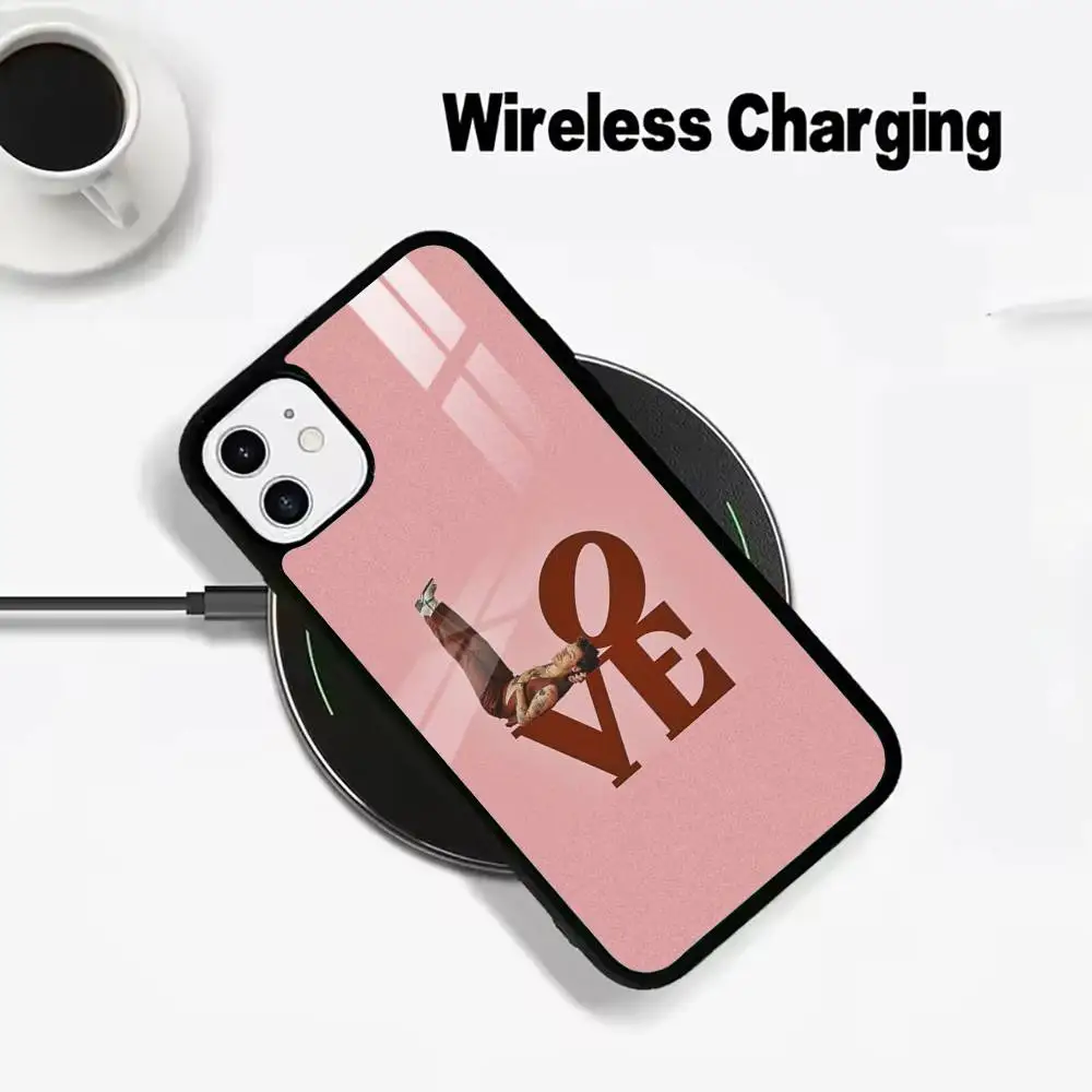 H-Harry Music Styles For IPhone17 16 15 14 13 12 11 Plus Pro Max Plus Wireless Charger Phone Case