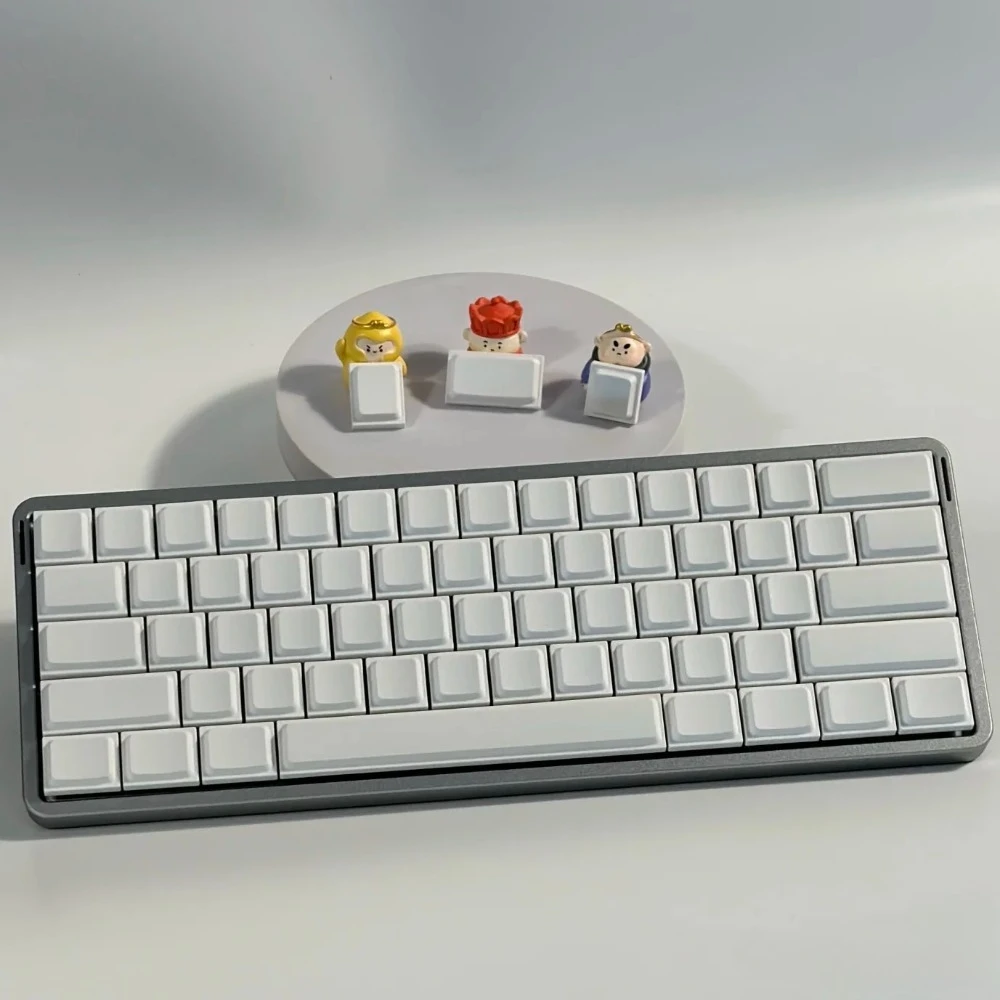 

LAK Simple Theme Low Profile Keycap Set PBT Custom Ultra-thin Keyboard Cap Original Office Gaming KeyCap for Mechanical Keyboard