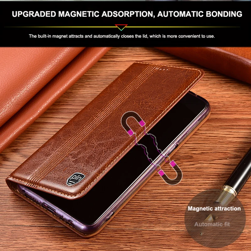 Business Genuine Leather Case for Meizu 15 16 16s 16xs 16T 17 18 18X 18s Pro Plus Magnetic Wallet Flip Cover