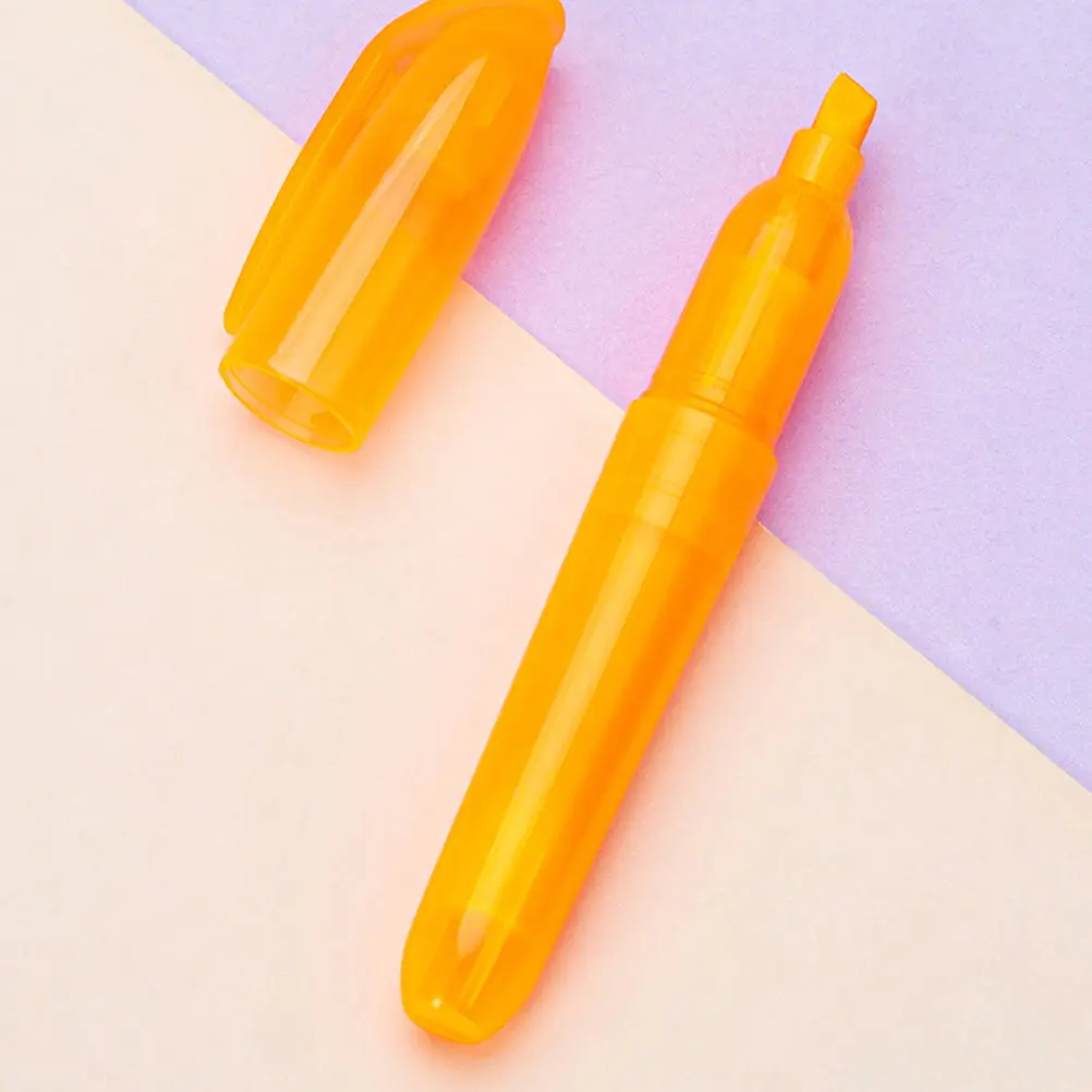 

Набор из 6 ярких водорастворимых маркеров-хайлайтеров с удобным выдвижным механизмом для школы, студентов, учителей, офиса и учебы