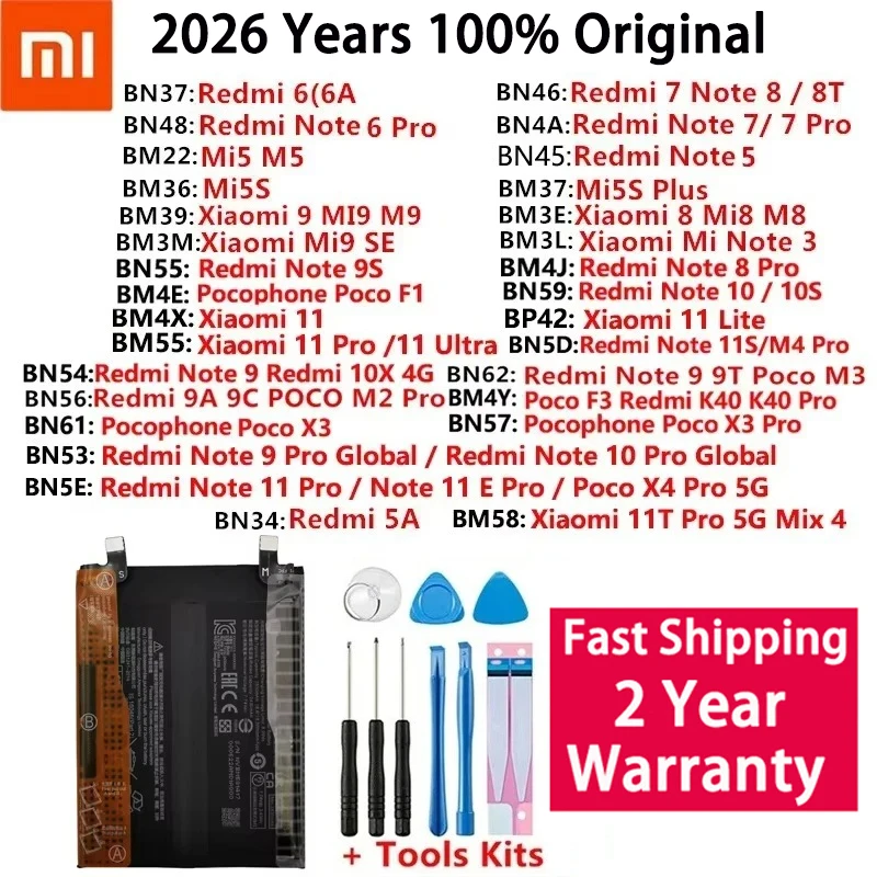 Casque d'écoute F1 M2 M3 F3 Bery 4X, pour Xiaomi Redmi Note Mi K40 5 5A 5S 6 snap7 8 8T 9 9A 9C 9S 9T 10 10S 10X 11 11S 11T SE batterie Pro Plus