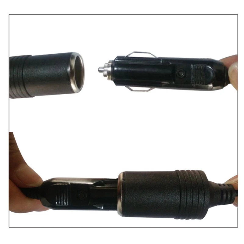 AA19 220V to 12V Power Converter 60W Household Socket Car Vacuum Cleaner Adapter Multifunction Converter Adapter