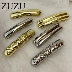 Fashion Irregular Metal Ponytail Hair Bands Golden Color Ponytail Hairpin for Women Girls Metal Geometric Holders Accessories