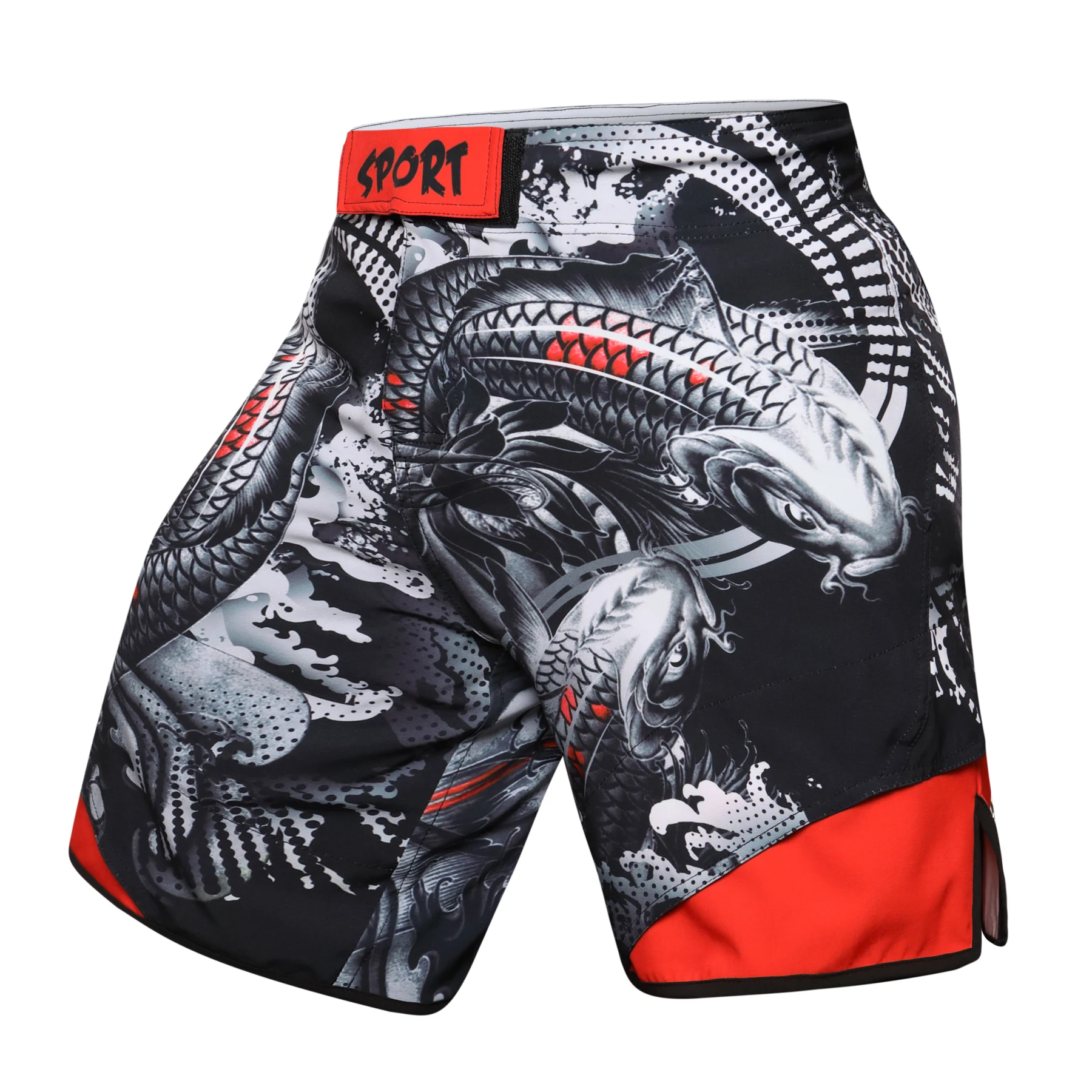 Cody Lundin Store Custom Shorts for Men Bjj Muay Thai Boxing Pants Sublimation Printing Dragon Grappling Jiujitsu Fight Wear