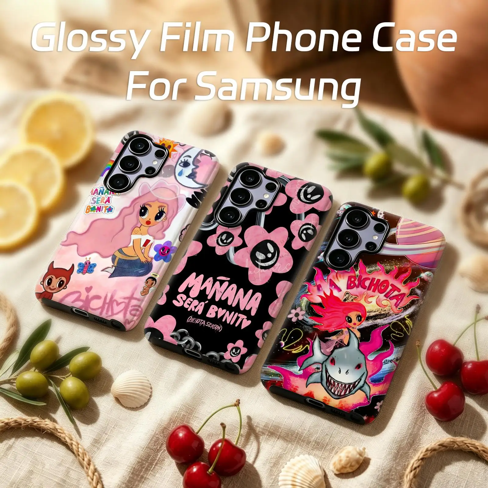 K-Karol G Manana Sera Bonito  Phone Case For Samsung Galaxy S26 25 S24 S23 S22 S21 Ultra Glossy Film Phone Case