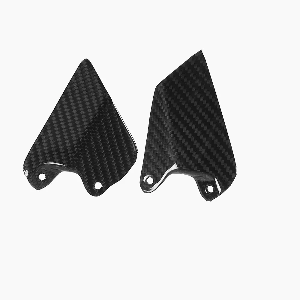 

Motorcycle Heel Guard Side Rearset Plate Foot peg Carbon Fiber Gloss For DUCATI 748 916 996 998