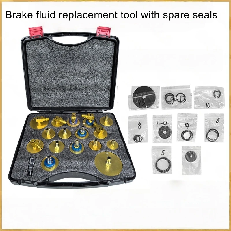 

Car brake oil replacement special connector adapter complete set of brake oil replacement brake fluid connector set