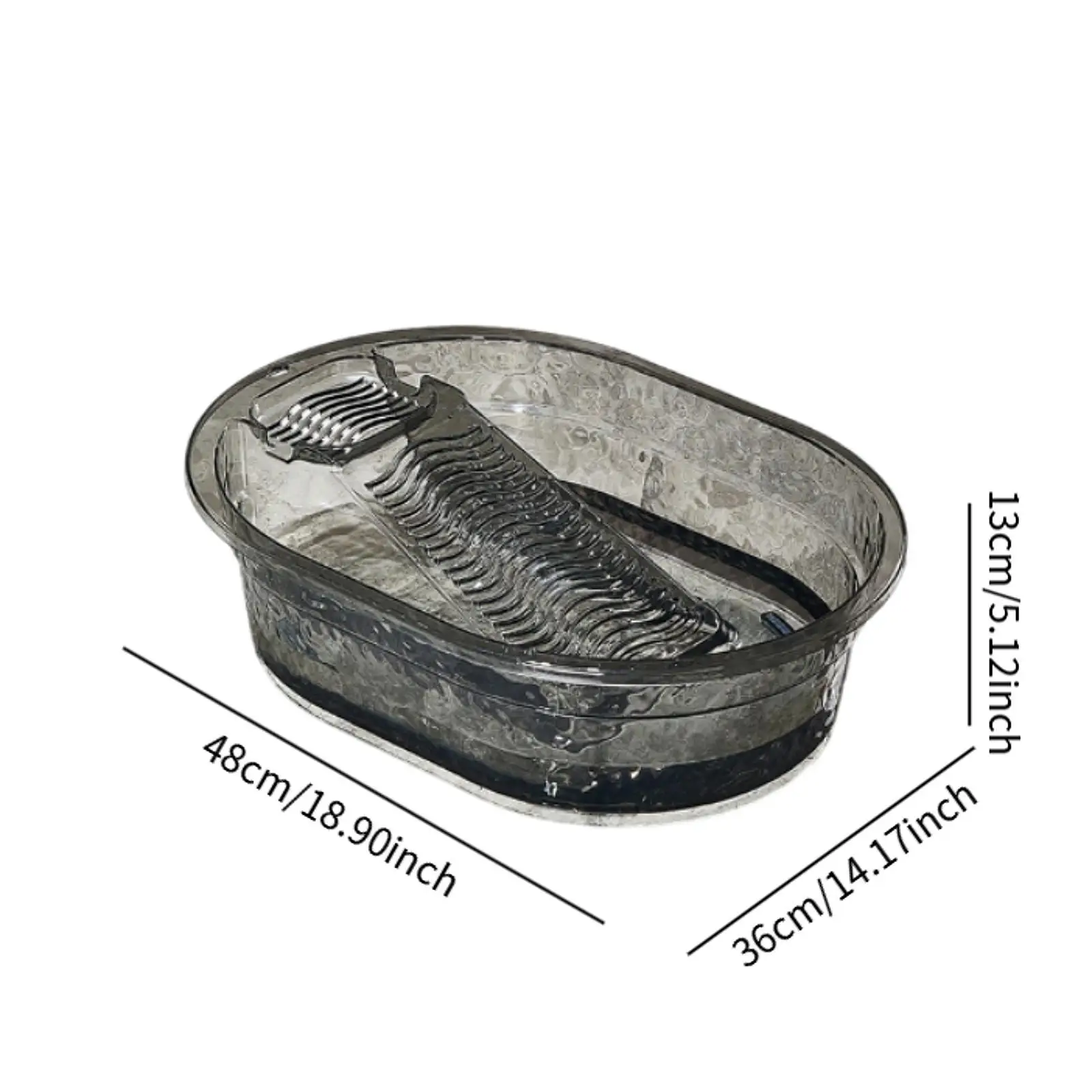 Ember Pakaian Wastafel Papan Cuci Anti-selip Pembersih Penghemat Ruang Multifungsi