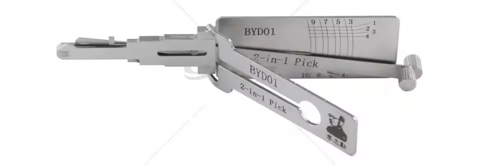 Lishi 2in1 for BYD03/BYD02/BYD01/BYD FO/BYD 2 Track /Pick LOCKSMITH TOOL for BYD