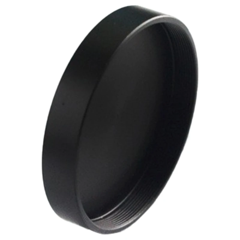 Penutup Debu Lensa Teleskop Hitam Aluminium M42 M48 M54x0.75 Tutup Benang Lensa Mata Drop Shipping