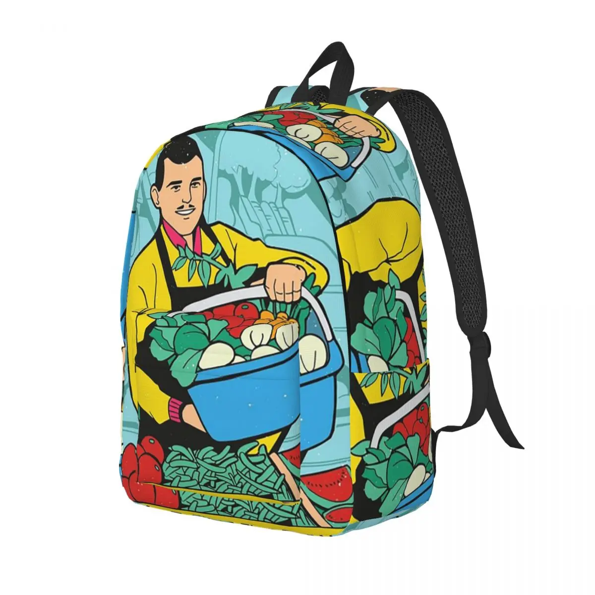 

Vibrant Mexican Lottery Bingo Backpack Daypack Large Capacity Kids BookBag School Bag Shoulder Bags for Men Women