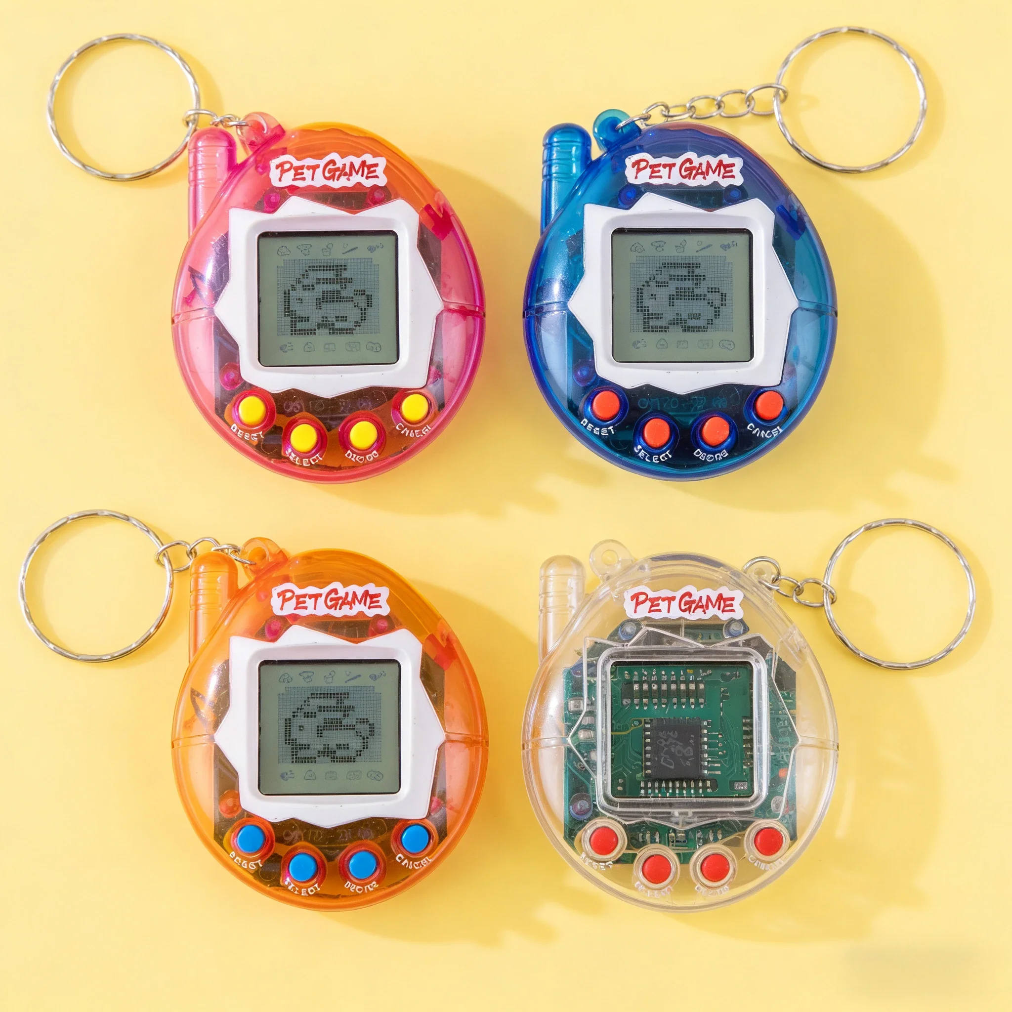 1PCS 90S Nostalgic Tamagotchi Electronic Pets Cat Educational Funny Virtual Cyber Pet Toy Gift Christmas Birthday Children Toys