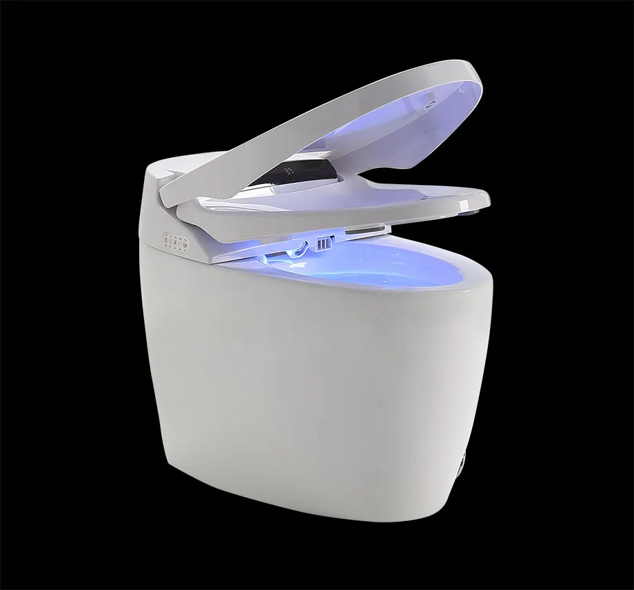 

Современный безрезервуарный интеллектуальный умный унитаз с автоматическим смывом, электрические цельные унитазы