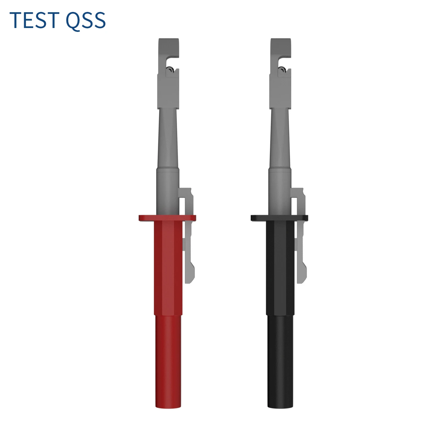 

QSS 2PCS Wire Piercing Hook Clip Puncture Probe Pins Precision Test Probe for Electrical Testing