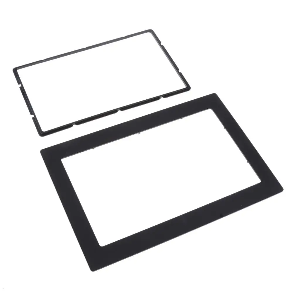 Universal 2DIN Car In- Mounting CD/DVD Fascia Panel Frame 211x138mm