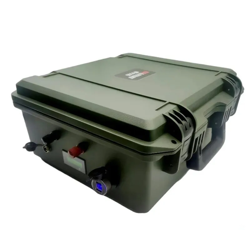 12V 24V 36V 48V 100AH 150Ah 200AH 300Ah 400Ah LiFePO4 Lithium Battery Bluetooth BMS APP for Solar Inverter EV Fishing Boat