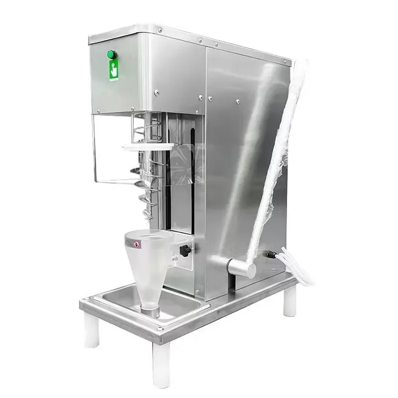 Small ice cream machine, can add fruit, frozen fruit dessert ,