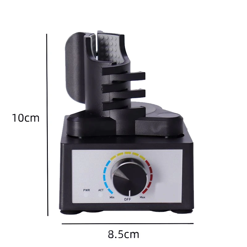 Imagem -03 - Misturador de Pintura Elétrica Mini Desktop Modelo Manual Colorindo Ferramenta Especial Velocidade Ajustável Vortex Mixer Faça Você Mesmo Model Making Tool Kj020