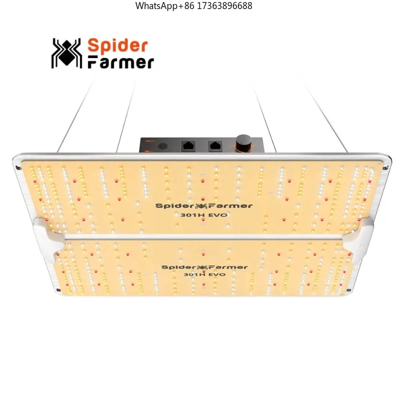 200W 3x3ft Dimmable Full Spectrum Spider Farmer SF2000 Pro Top Board Led Grow Light for 3 Plants