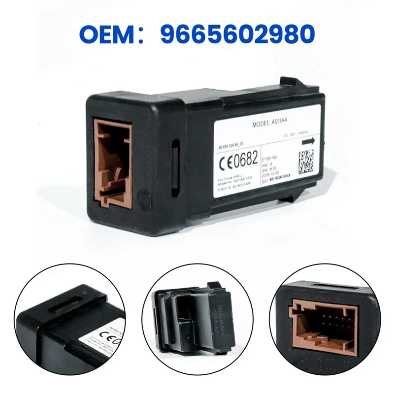 Classy-9665602980 Car Electronic Module Key Reader For  408 308S 3008 4008 5008 508 Allure For Citroen C4 C5