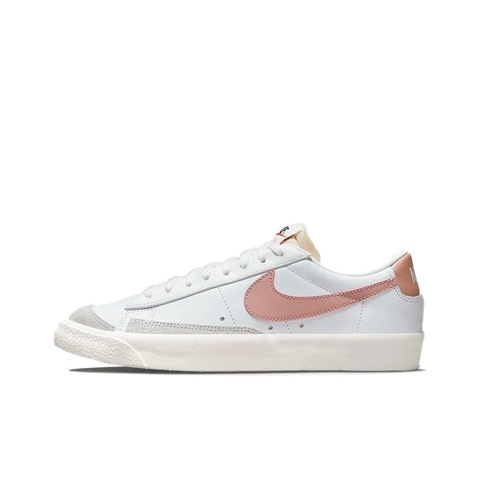 Nike Blazer Skateboard Shoes Women's Low Top White/Grey/Powder DC4769-109