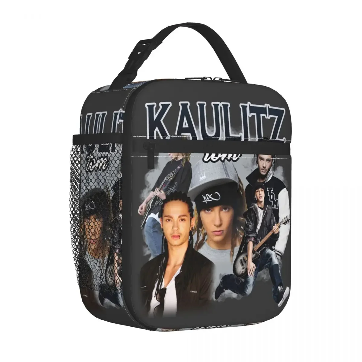 Tokio Hotel Tom Kaulitz Insulated Lunch Bags High Capacity Lunch Container Thermal Bag Tote Lunch Box School Food Handbags