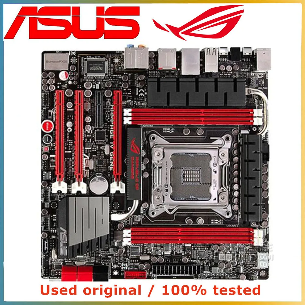 For ASUS Rampage IV Gene X79 X79M 2011 Socket LGA 2011 Core i7 LGA2011 DDR3 Motherboard