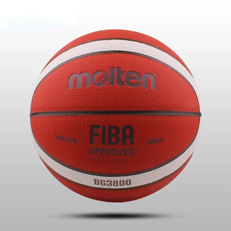 

Molten BG3800 Basketballs Size 5 6 7 Official Match Indoor Sandard Basketball for Youth Women Man Balls