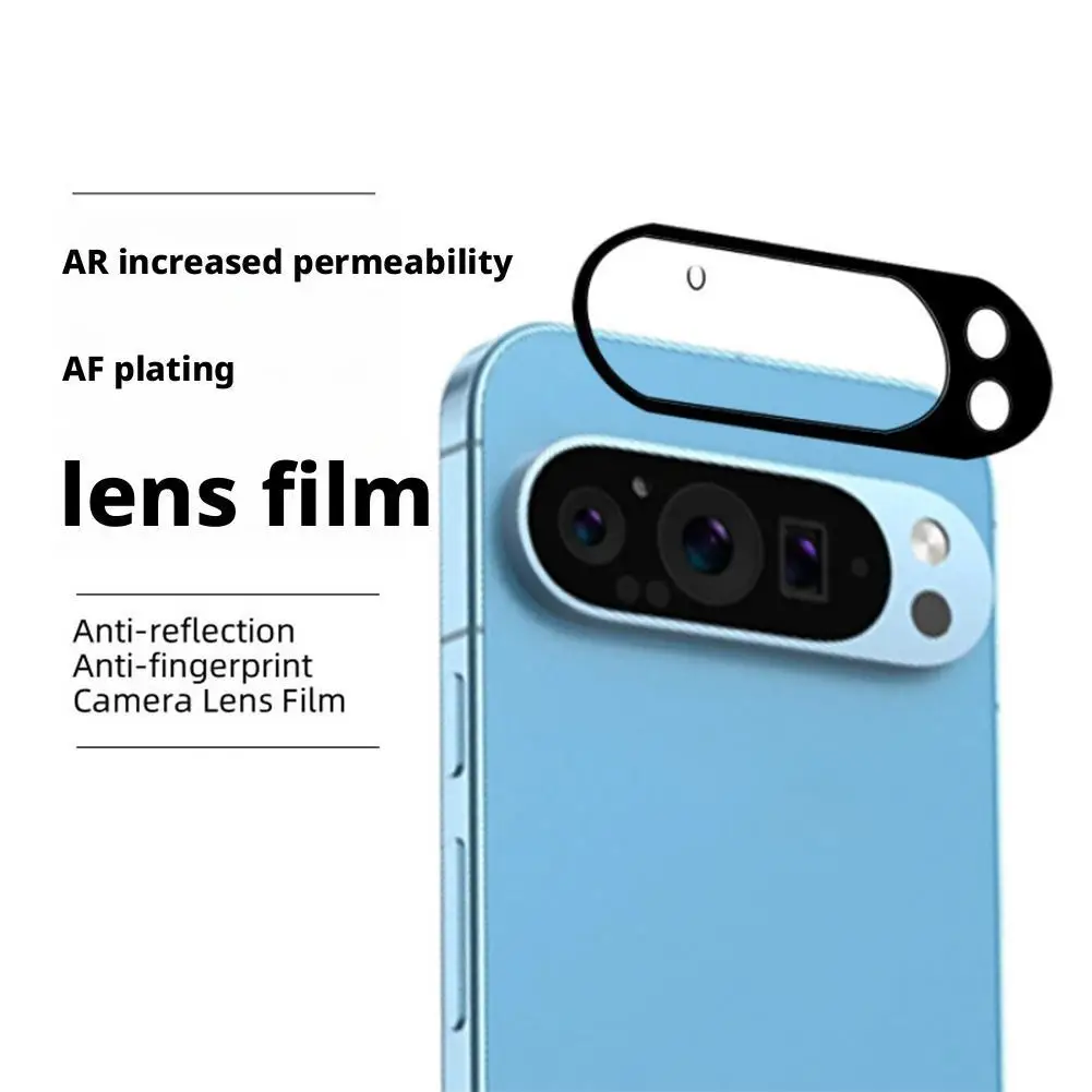 New Lens Glass for Pixel 10 / 10 Pro / 10 Pro XL Lens Tempered Glass Film Camera Lens Protector Bubble-free Easy Installation