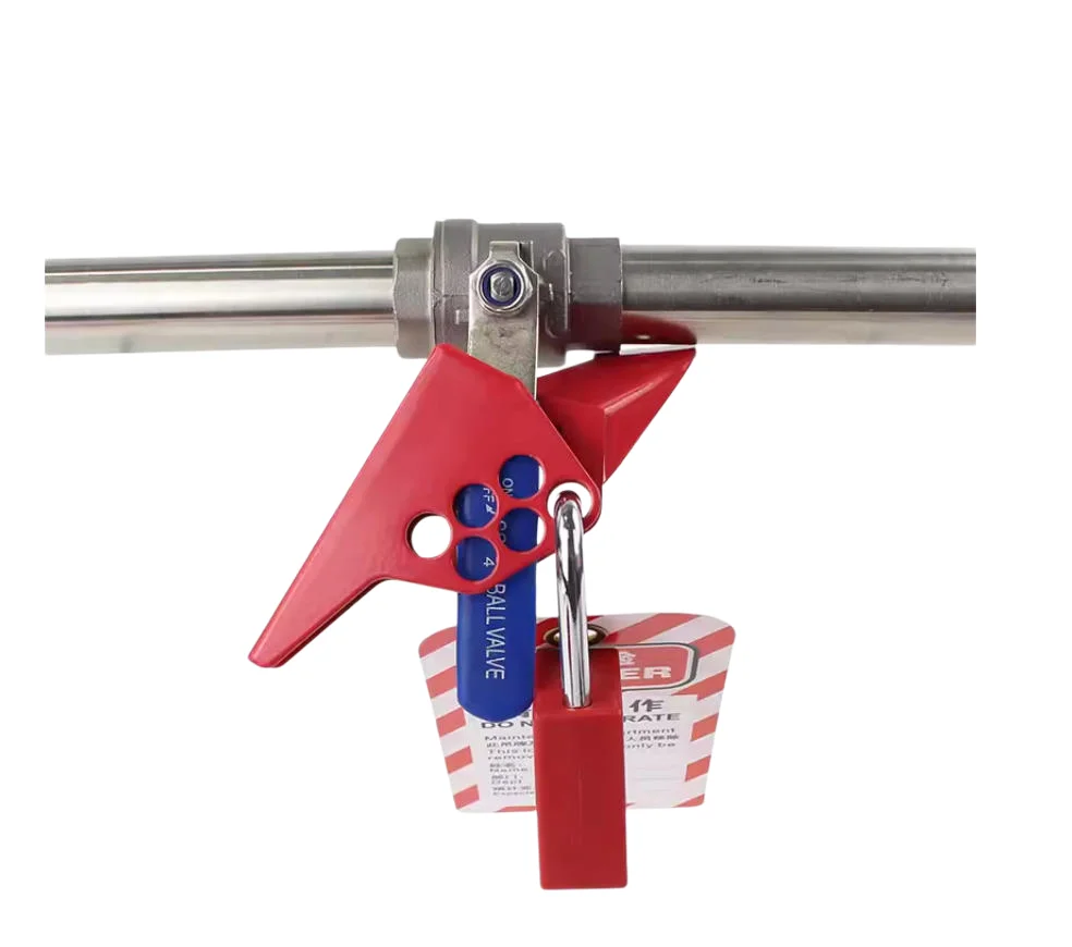 Ball valve DN8 to DN50 ball valve lockout 6 hole small size