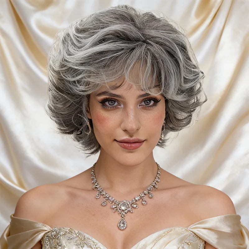 Synthetic Wigs for Women, Long Hair Lazy Hair Clips, Wig for Internet Celebrities, Black Straight Long Hair Half-Head Cap