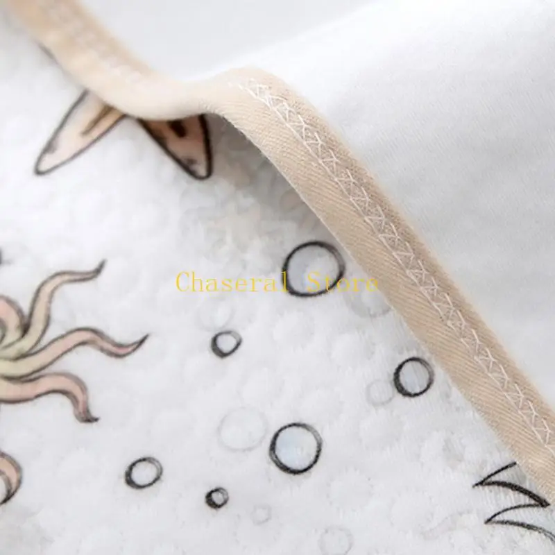 E7CE 80x100cm wiederverwendbares Babywechslermatte atmungsaktives Wasser widerstehen Säuglings -Urinalpolster weich und mit