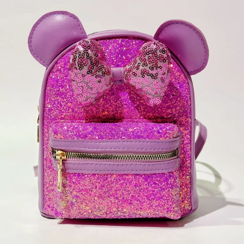 

New Style Disney Loungefly Mickey Mouse Minnie Mickey Creative Peripheral Cartoon Cute Backpack Casual Backpack Mini Backpacks