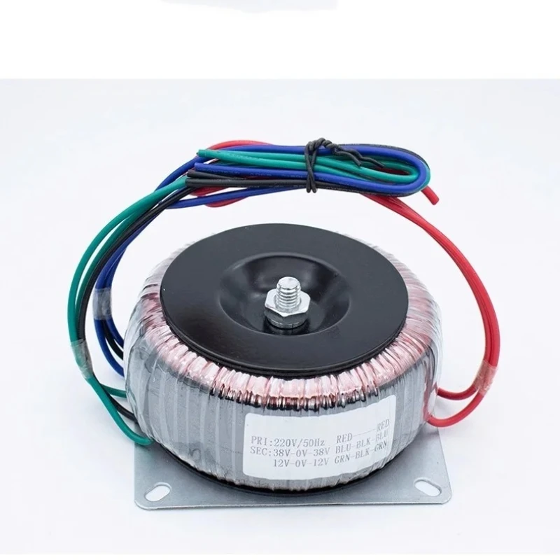 300W toroidal transformer 220V to 24V power supply, high-power pure copper for front and rear stages