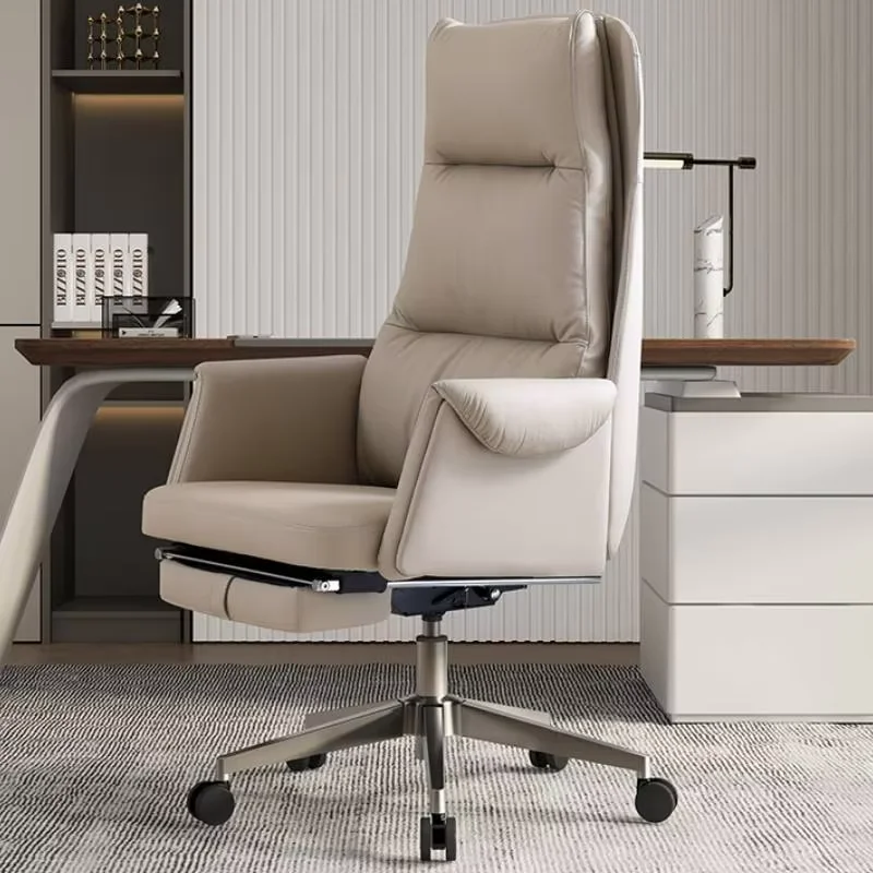 Nordic Armrest Office Chair Modern Luxury Beige Ergonomic Gaming Chairs Computer Relaxing Study Cadeiras Gamer Office Furniture