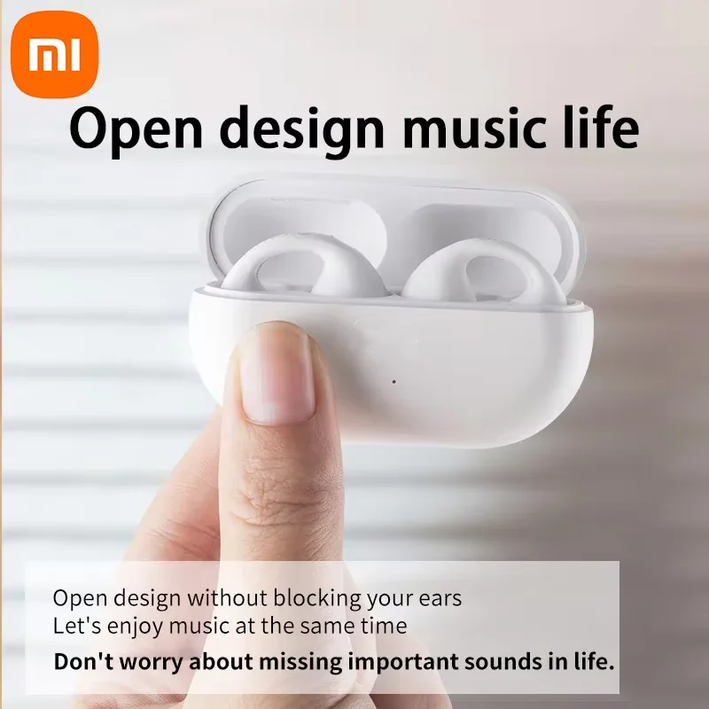 Xiaomi T7500 Bluetooth Earphones Wireless HiFi Stereo Sports Earphones Bone Conduction Headphones With Microphone For Game Music