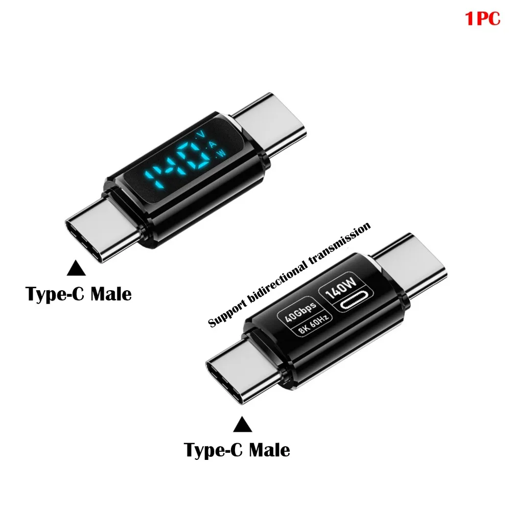High Quality Digital Display USB 4 Type-C Adapter PD 140W 40Gbps Converter Full Function Mobile Phone USB C Extension