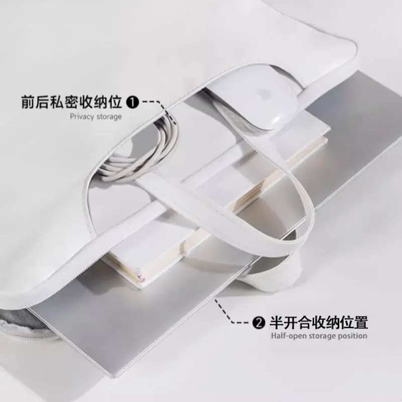 Kawaii Hello Kitty Sanrio Student Cartoon Leuke Computer Opbergtas Platte Plaat Beschermhoes Notebook Handtas Cadeau voor meisjes