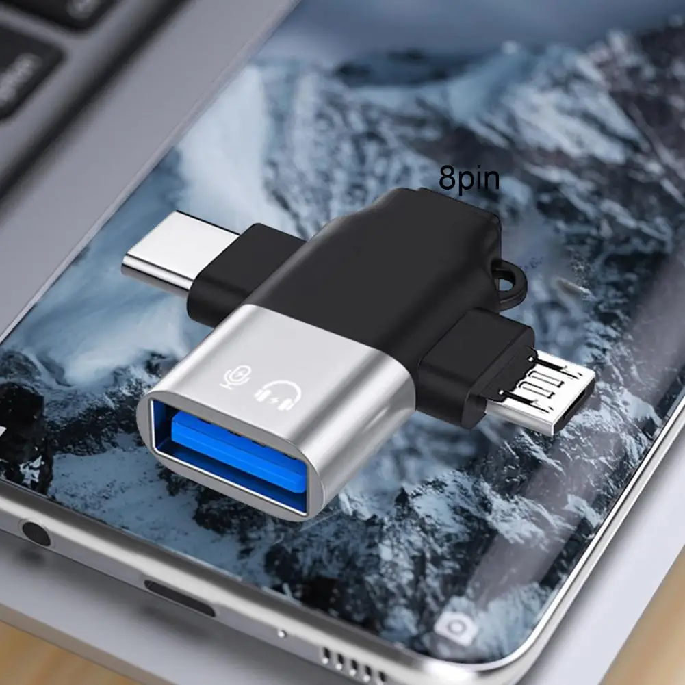 Plug Play Otg Adapter Universal Type-c Adapter Fast Charging Data Transfer Compact Portable Micro Usb 3.0 Otg Converter Fast