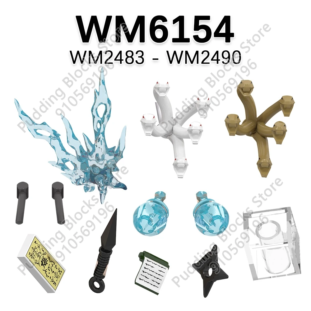 WM6154 Compatible with Action Figures Parts WM2483 WM2484 WM2485 WM2486 WM2487 WM2488 WM2489 WM2490 WM Blocks Accessories Toys