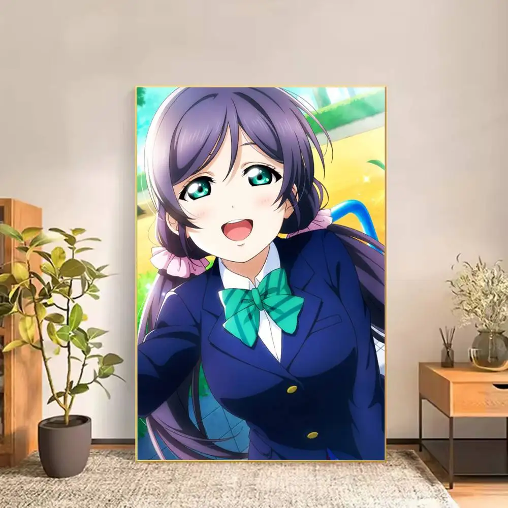 Love Live Animated Series Poster Versatile HD Waterproof Wall Art Self-Adhesive Decor for Any Space