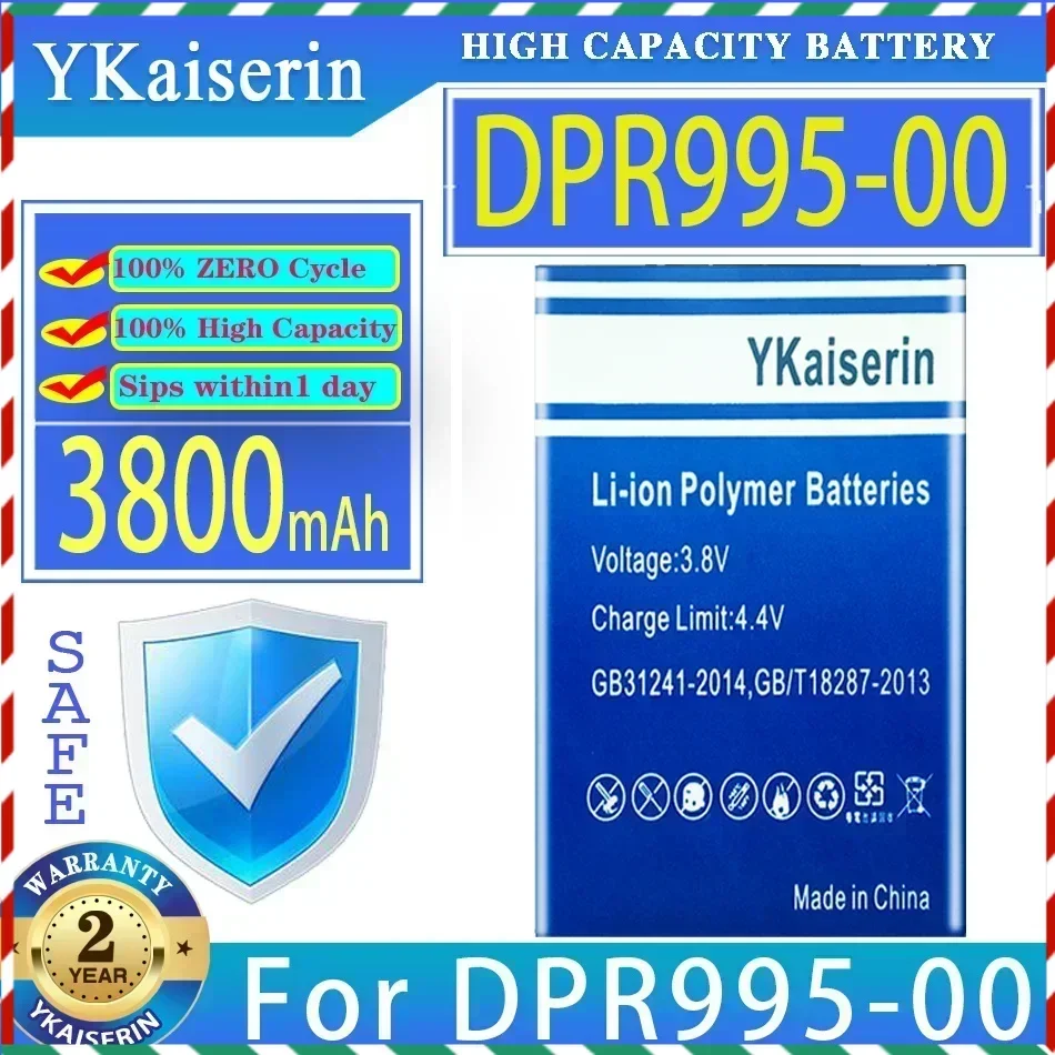 

YKaiserin 3800mAh Replacement Battery DPR99500 For DPR995-00 Digital Batteries