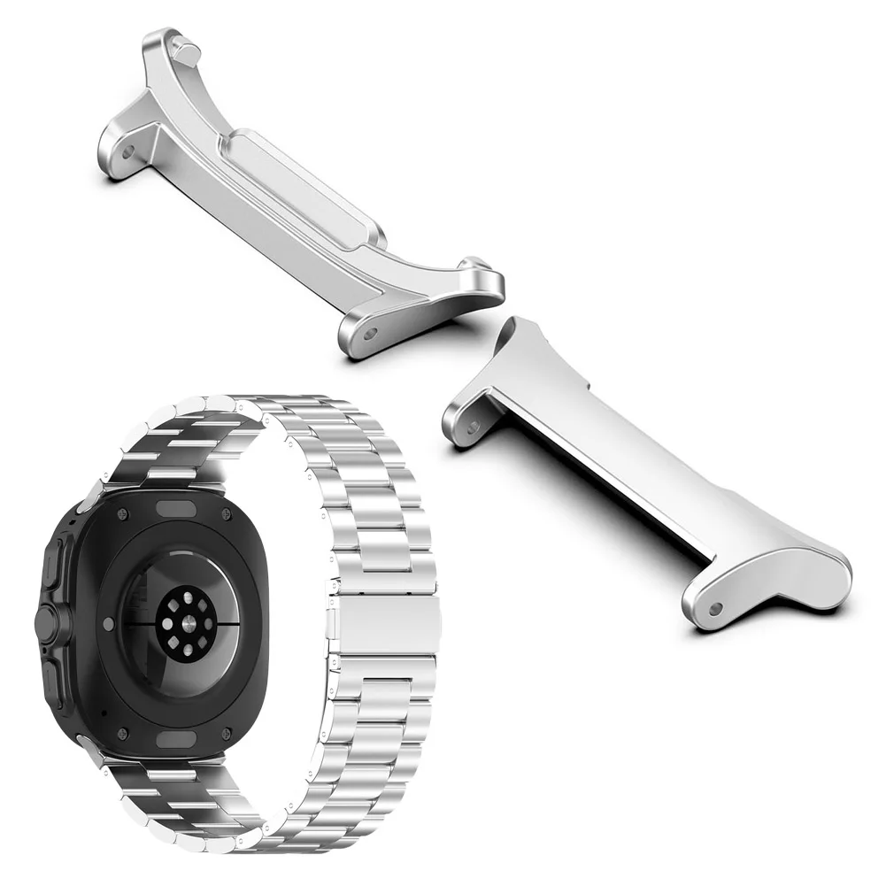 

1 Pair Adapter Watchband Strap Connector Zinc Alloy Connection Adapter Inner Diameter 22mm for Samsung Galaxy Watch 7 Ultra 47mm