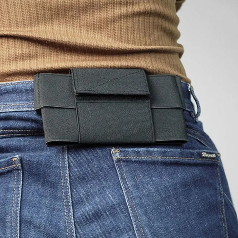 Portable Mini Size Invisible Wallet Lightweight Durable Fanny Pack Running Belt Key Card Phone Hiking