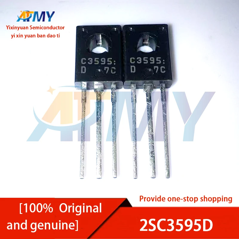 

10piece 2SC3595D in-line TO-126 high frequency transistor