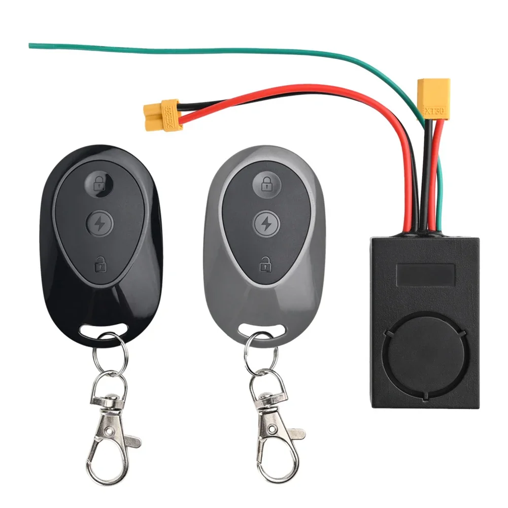 

Parts Anti Theft Alarm For Electric Scooters About 120g/set About 15*5*9cm Accessories Black New For M365 MAX G30