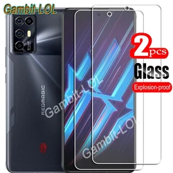For ZTE Nubia Red Magic 6R Tempered Glass Protective ON RedMagic 6R 6.67Inch Screen Protector Phone Cover Film