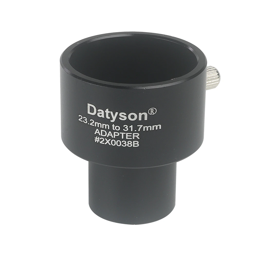 Datyson 23.2mm to 31.7mm T Mount Adapter - Make Your 1.25 Inch Telescope Eyepieces Use On Biological Microscope